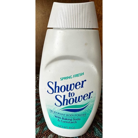 Vintage Spring Fresh Shower to Shower Body Powder *TALC* NOS 1990 Johnson - Picture 2 of 3